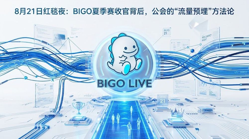 8月21日红毯夜:BIGO夏季赛收官背后,公会的“流量预埋”方法论